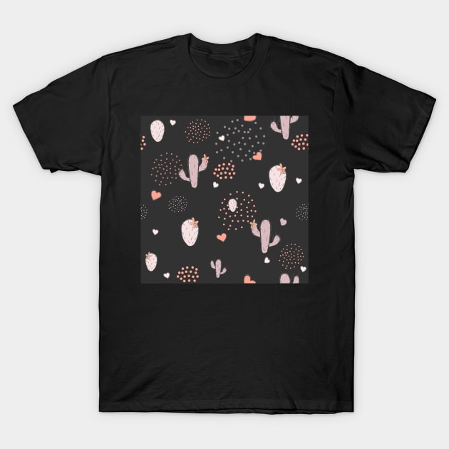 Cacti T-Shirt by Kristina Stellar Scandinavian Land